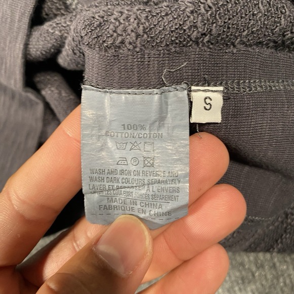 40Weft Camo Crew Neck Long Sleeve Pullover Sweatshirt Mens Small Designer - Picture 4 of 8